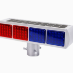 Solar-Powered Warning Strobe Light