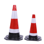 Traffic Rubber Cones: Available in Multiple Sizes and Customizable