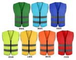 Reflective Safety Vest with Zipper - Image 2