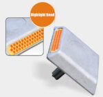 High-Visibility Cast Aluminum Sand-Filled Reflective Road Studs - immagine 4