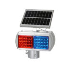 Small Solar-Powered Warning Light