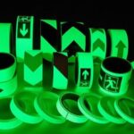 Glow-in-the-Dark Warning Tape Stickers