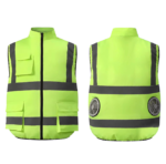 Cooling Workwear with Fan and Reflective Safety Vest