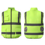Cooling Workwear with Fan and Reflective Safety Vest
